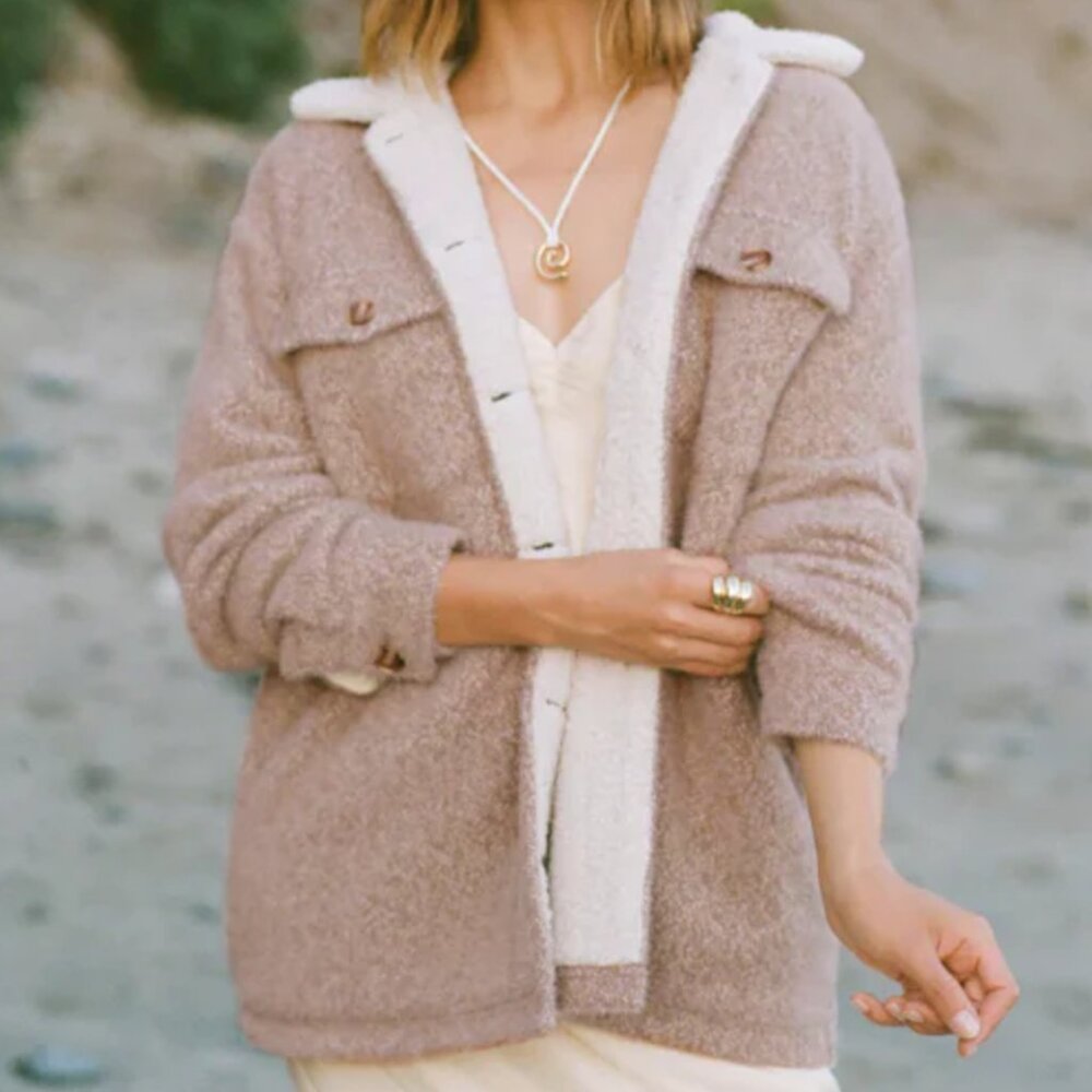 Z Supply Jordan Sherpa Jacket - Small